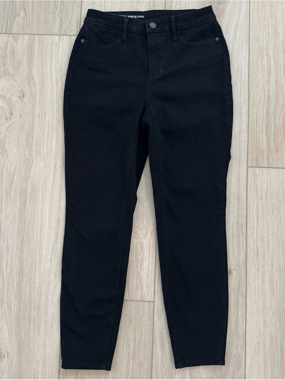 Talbots Flawless 4 Petite black high-rise curvy Jegging ankle women’s jeans